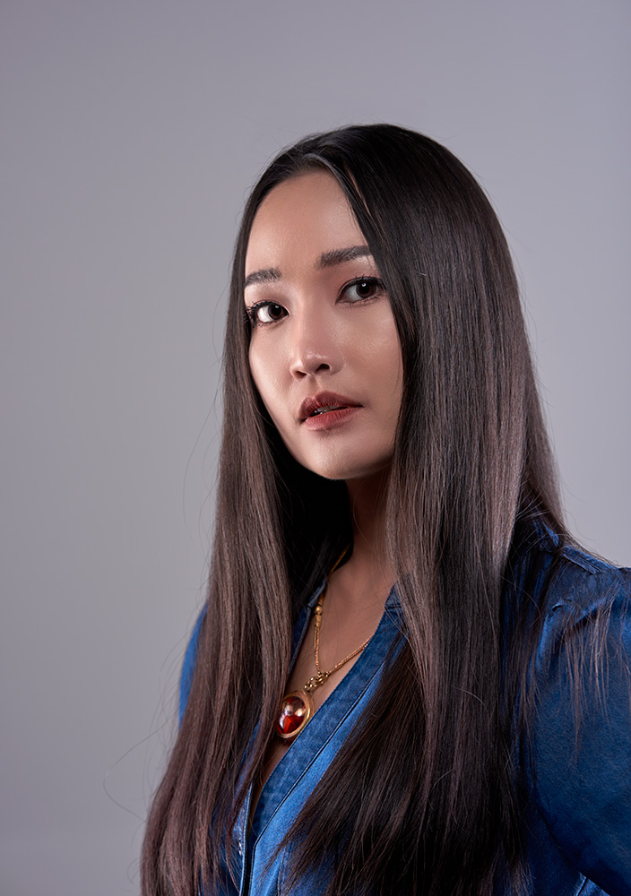 Portrett av asiatisk modell
